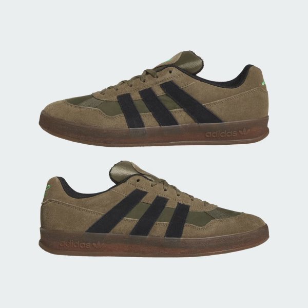 画像7: ADIDAS | ALOHA SUPER - OLIVE STRATA / CORE BLACK / GUM (7)