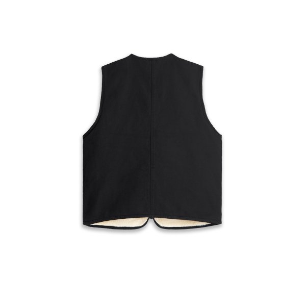 画像2: POLAR SKATE CO. | HUGO VEST - BLACK (2)