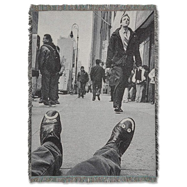 画像1: POLAR SKATE CO. | THROW BLANKET HAPPY SAD AROUND THE WORLD (1)