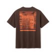 画像1: FTC | THE BLOCK TEE Artwork by Mike Giant - BROWN (1)