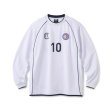 画像1: FTC | PIPING LS SOCCER JERSEY - WHITE (1)