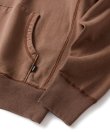 画像3: FTC | CLASSIC COLLEGE APPLIQUE PULLOVER HOODY - BROWN (3)