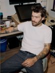 画像5: POLAR SKATE CO. | RINGER TEE - CLOUD WHITE (5)