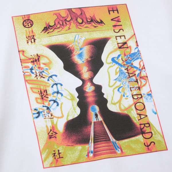 画像2: EVISEN | VASE LS TEE - BLACK (2)