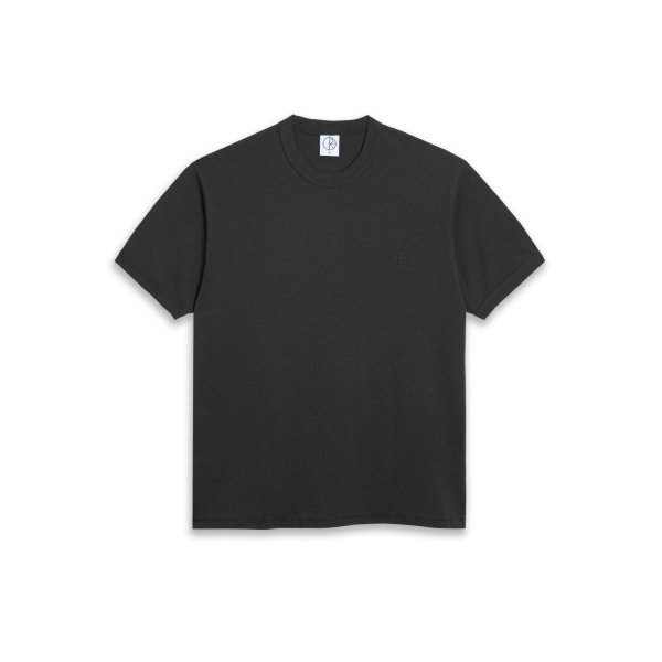 画像1: POLAR SKATE CO. | RINGER TEE - DIRTY BLACK (1)
