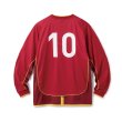 画像2: FTC | PIPING LS SOCCER JERSEY - BURGUNDY (2)