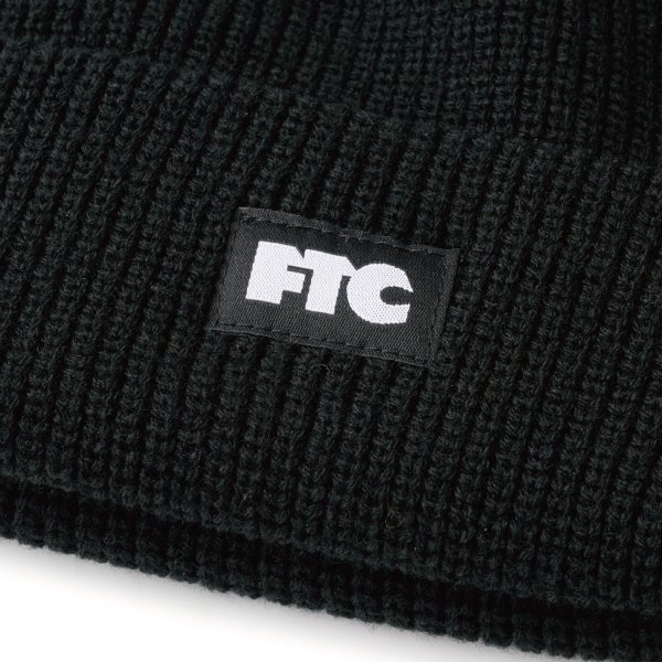 画像3: FTC | BOX LOGO BEANIE - BLACK (3)