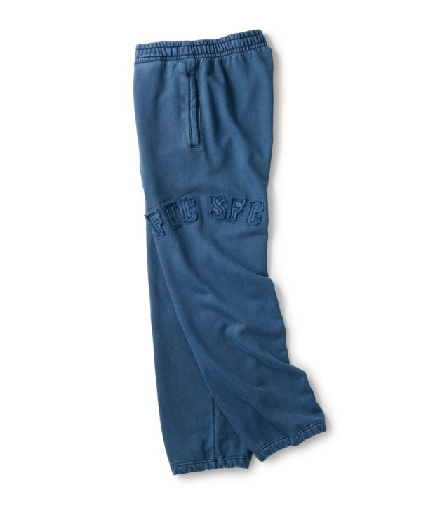 画像2: FTC | CUTOUT ARC LOGO SWEAT PANT - NAVY (2)