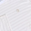 画像3: POLAR SKATE CO. | STEVE STRIPE LS TEE - WHITE/TAUPE (3)