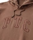 画像2: FTC | CLASSIC COLLEGE APPLIQUE PULLOVER HOODY - BROWN (2)