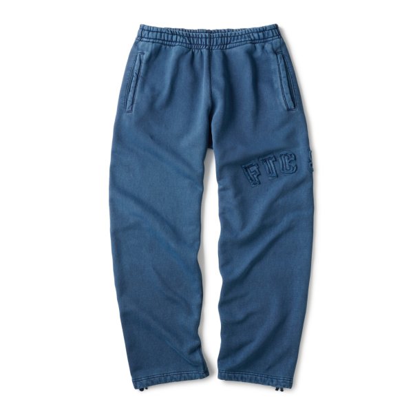 画像1: FTC | CUTOUT ARC LOGO SWEAT PANT - NAVY (1)