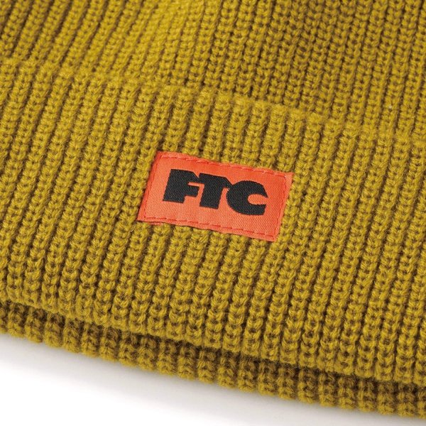 画像3: FTC | BOX LOGO BEANIE - KHAKI (3)