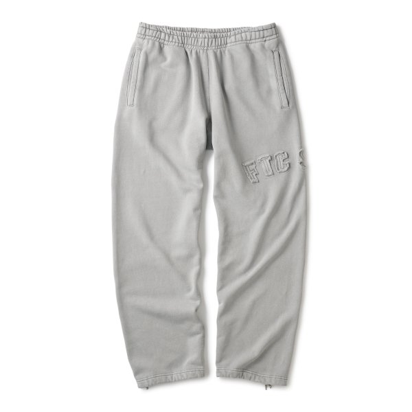 画像1: FTC | CUTOUT ARC LOGO SWEAT PANT - GRAY (1)