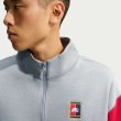 画像3: NIKE SB | FLEECE 1/2-ZIP SKATE SWEATSHIRT - GYM RED / STEALTH (3)