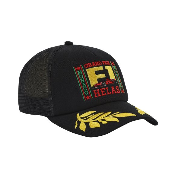 画像1: HELAS | MONACO CAP - BLACK (1)