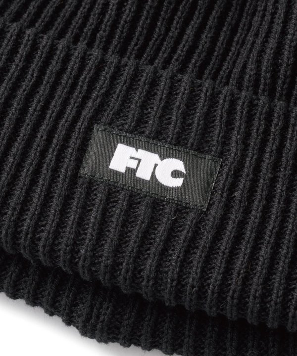 画像3: FTC | NEW ERA® RIB BEANIE - BLACK (3)
