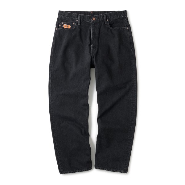 画像1: FTC | EMB - BLACK ( Baggy Fit )  (1)