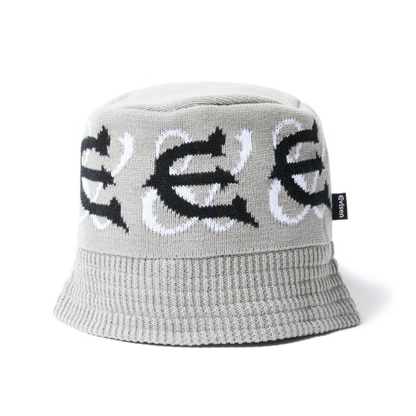 画像1: EVISEN | DOT KNIT HAT - GREY (1)