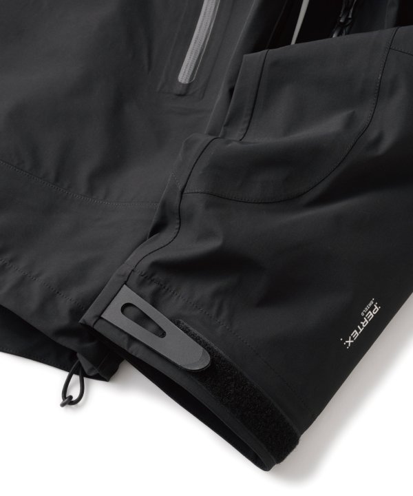 画像4: FTC | PERTEX® 3L SHELL JACKET - BLACK (4)
