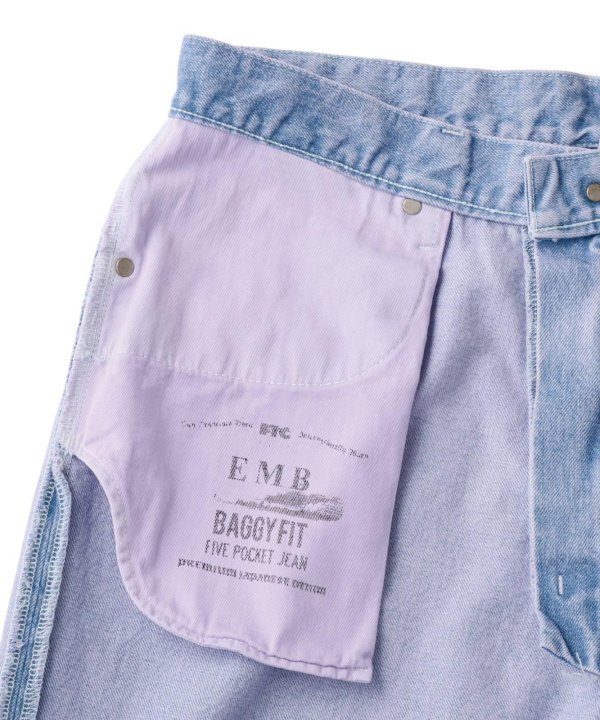 画像6: FTC | EMB - DYED PURPLE ( Baggy Fit )  (6)