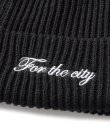 画像4: FTC | NEW ERA® RIB BEANIE - BLACK (4)