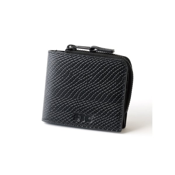 画像1: FTC | SNAKE LEATHER WALLET - BLACK (1)
