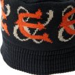 画像2: EVISEN | DOT KNIT HAT - BLACK (2)