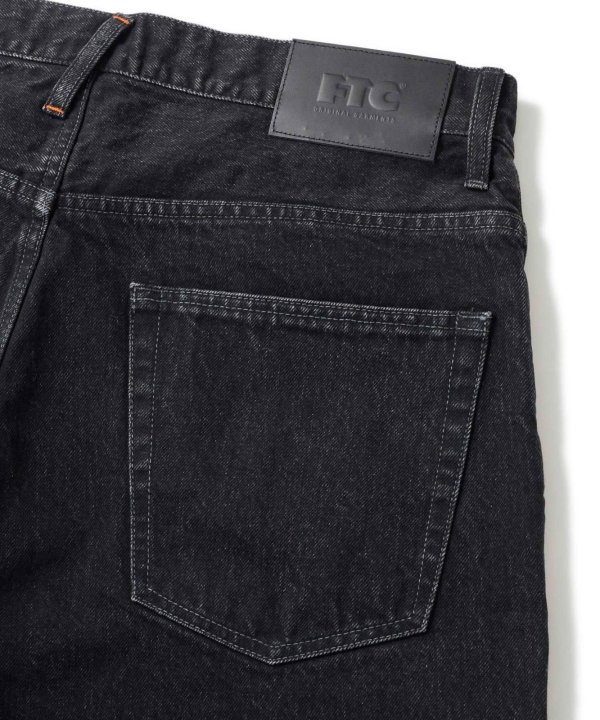 画像4: FTC | EMB - BLACK ( Baggy Fit )  (4)