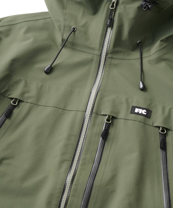 画像3: FTC | PERTEX® 3L SHELL JACKET - OLIVE (3)