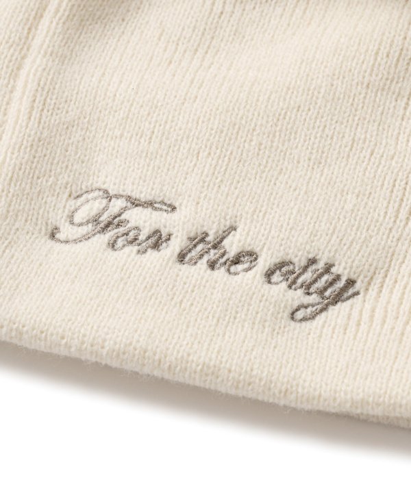 画像4: FTC | NEW ERA® SINGLE BEANIE - OFF WHITE (4)