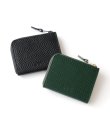 画像7: FTC | SNAKE LEATHER COMPACT WALLET - GREEN (7)
