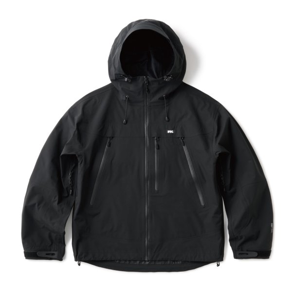画像1: FTC | PERTEX® 3L SHELL JACKET - BLACK (1)