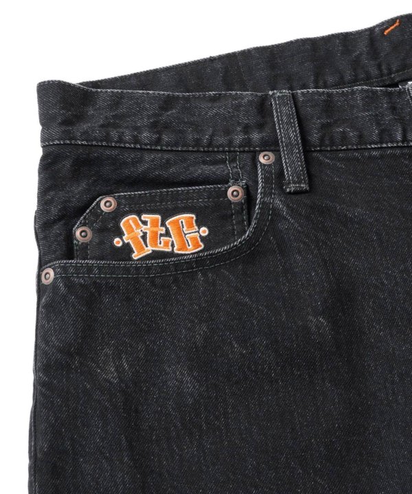画像3: FTC | EMB - BLACK ( Baggy Fit )  (3)