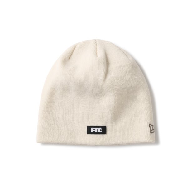 画像1: FTC | NEW ERA® SINGLE BEANIE - OFF WHITE (1)