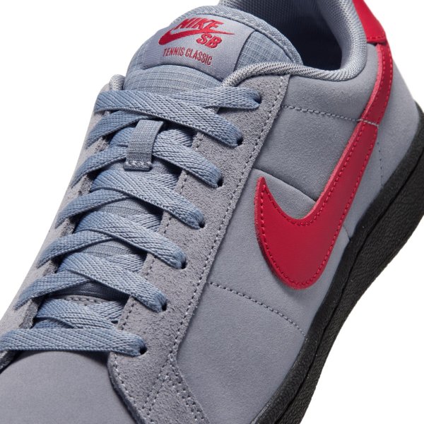 画像10: NIKE SB | ZOOM TENNIS CLASSIC - STELTH/BALCK/GYM RED (10)
