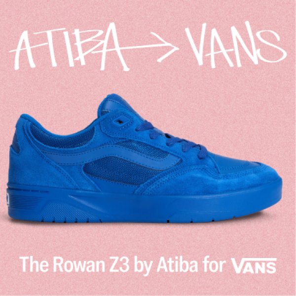 画像10: VANS | SKATE ROWAN Z3 by Atiba Jefferson - CLASSIC BLUE (10)