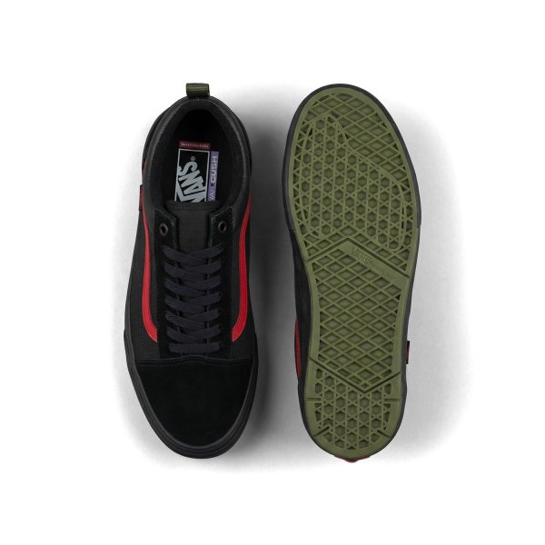 画像2: VANS | SKATE OLD SKOOL Wafflecup™ by Atiba Jefferson - BLACK/GREEN (2)