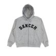 画像1: DANCER CPH | VARSITY ZIP HOODIE - HEATHER GRAY (1)