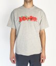 画像3: DANCER CPH | POPPY FLOWERS TEE - HEATHER GREY (3)