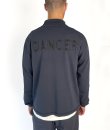 画像5: DANCER CPH | ROLL NECK SPILIT LS TEE - NAVY (5)