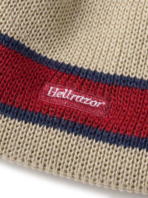 画像2: HELLRAZOR®︎ | BAND BEANIE - BEIGE (2)