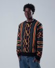 画像5: HELAS | COOG CREWNECK KNIT - BLACK MULTICO (5)