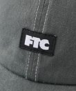画像2: FTC | CONTRAST STITCH SMALL LOGO 6 PANEL - BLACK (2)
