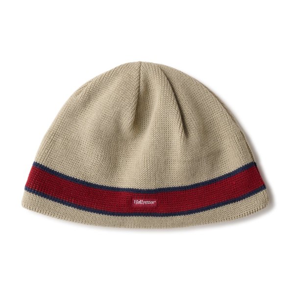 画像1: HELLRAZOR®︎ | BAND BEANIE - BEIGE (1)