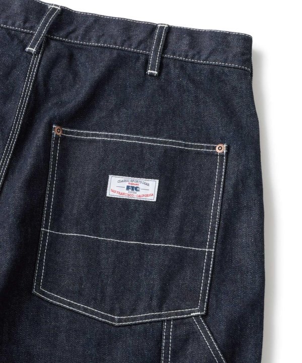 画像6: FTC | DENIM PAINTER PANT - ONE WASH (LOOSE FIT) (6)