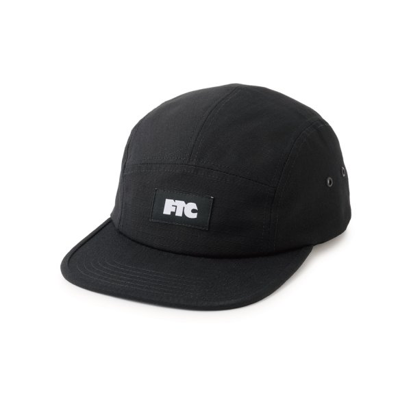 画像1: FTC | MILITARY CAMP CAP - BLACK (1)