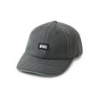 画像1: FTC | CONTRAST STITCH SMALL LOGO 6 PANEL - BLACK (1)