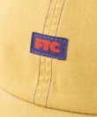 画像2: FTC | CONTRAST STITCH SMALL LOGO 6 PANEL - KHAKI (2)