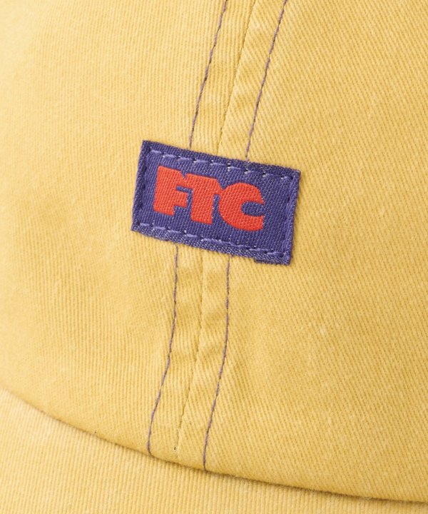 画像2: FTC | CONTRAST STITCH SMALL LOGO 6 PANEL - KHAKI (2)