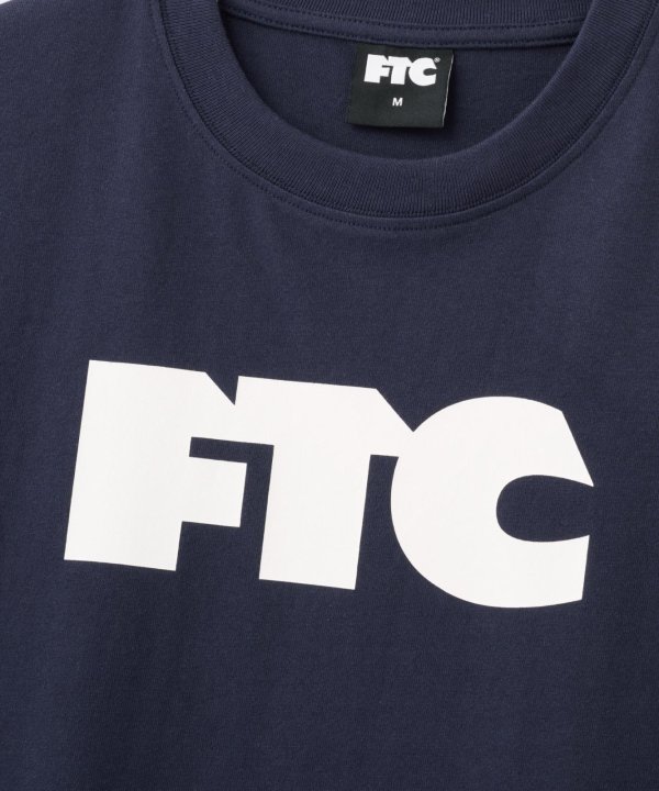 画像2: FTC | FTC OG LOGO TEE - NAVY (2)